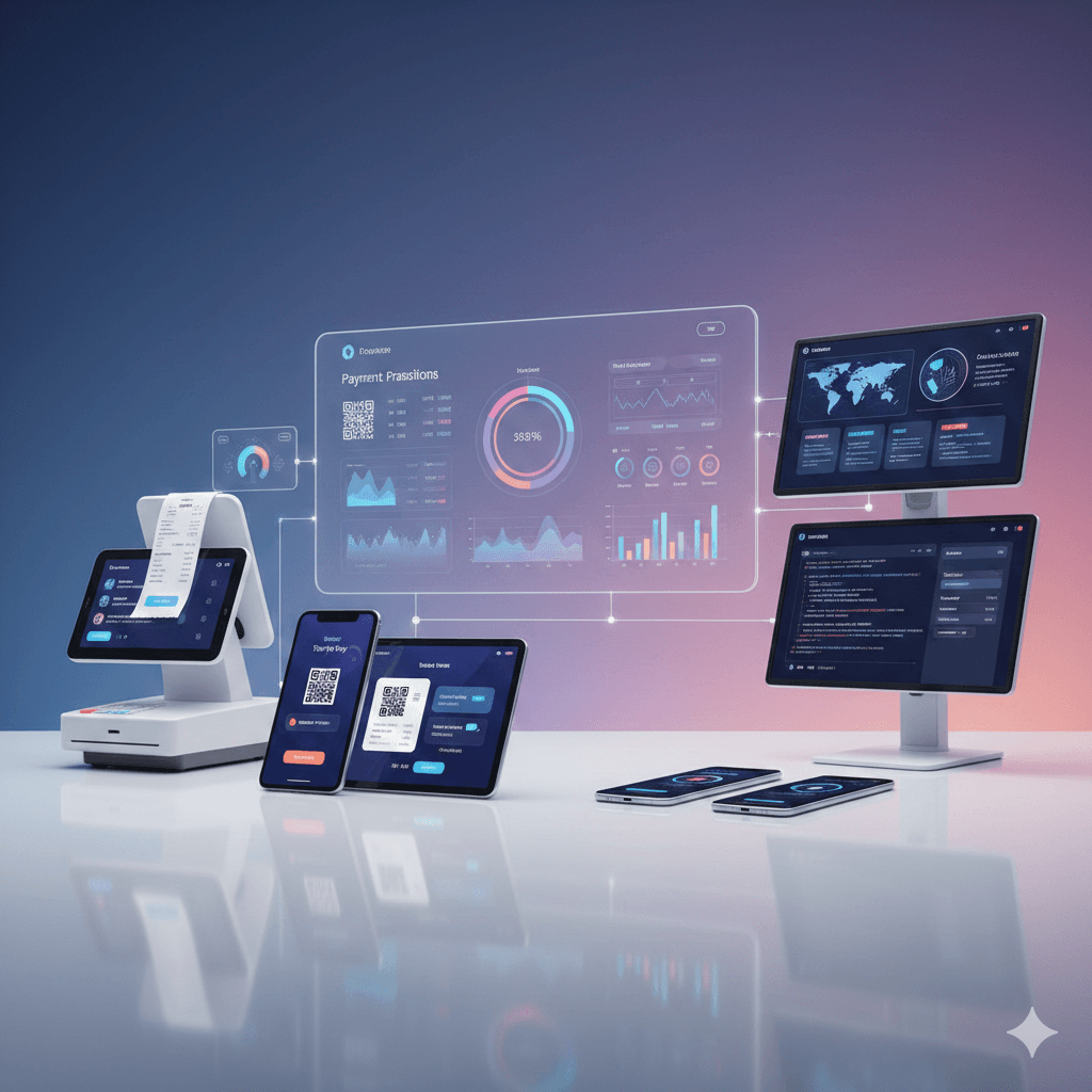 Diverse business types supported by ECP payment solutions