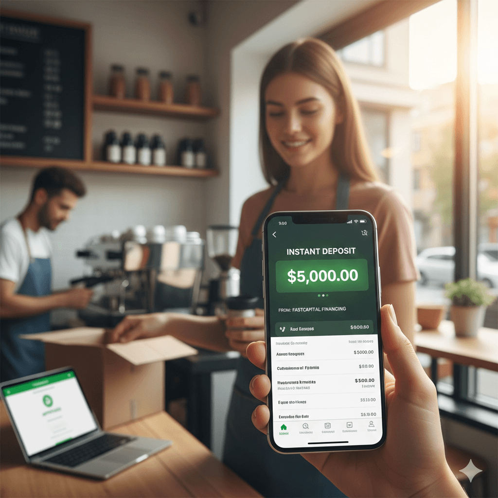 Same-day business funding